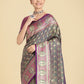Monjolika Fashion Olive Green Color Weaving Banarasi Silktraditional Saree | Swadesiicart