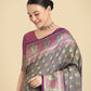 Monjolika Fashion Olive Green Color Weaving Banarasi Silktraditional Saree | Swadesiicart