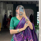 Lorenvalley Fashion Green Tasar Silk Bandhej Print With Gotta Patti Lace Touch Up Lehenga Choli with Dupatta - Swadesiicart