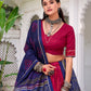 Lorenvalley Fashion Pink Tasar Silk Bandhej Print With Gotta Patti Lace Touch Up Lehenga Choli with Dupatta - Swadesiicart