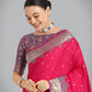 Monjolika Fashion Banarasi Silk Pink Color Weaving Designer Saree | Swadesiicart