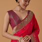 Monjolika Fashion Pink Banarasi Silk Blend SareeWith Traditional & Modern Dulha Dulhan Figure Zari Woven Detailing | Swadesiicart