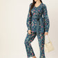 InWeave Blue Kalamkari Co Ord Set - Swadesiicart