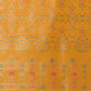 Monjolika Fashion Elegant Yellow Banarasi Silk Blend SareeBrocade Motifs & Zari Woven Splendor | Swadesiicart