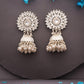 Tehzeeb Creations Kundan Pearl Studded Long Dangle Earrings For Women & Girls | Swadesiicart