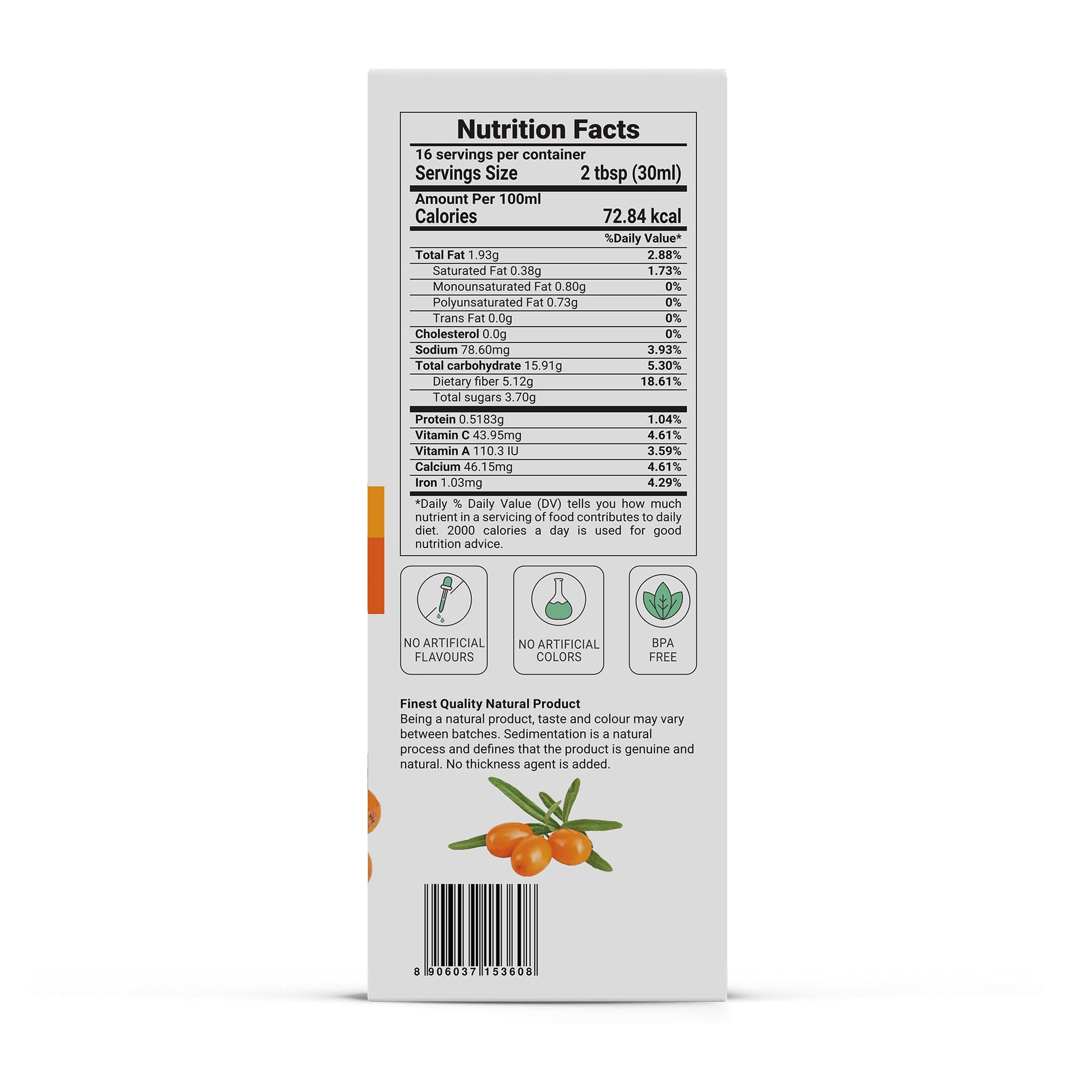 Krishna'S Herbal & Ayurveda Sea Buckthorn Juice | Swadesiicart