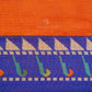 Dark Orange Colour With All Over Buttes Semi Silk Kota Saree By Gayathri Reddy Designer Studio | Swadesiicart