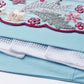 House of Panchhi Turquoise Blue Organza Sequins And Zarkan Embroidery Lehenga Choli & Dupatta | Swadesiicart
