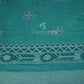 Rama Green Coloured Block Print Semi Chanderi Saree By Gayathri Reddy Designer Studio | Swadesiicart