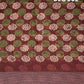 Brown Colour With Motif Design Semi Chanderi Saree By Gayathri Reddy Designer Studio | Swadesiicart