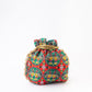 NR By Nidhi Rathi Red & Green Printed Potli Clutch - Swadesiicart