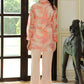 Vaasva Women Marble Print Embroidered Shirt With Solid Pants. | Swadesiicart