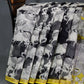 Black Colour Block Print Contrast Blouse Pure Kota Cotton Saree By Gayathri Reddy Designer Studio | Swadesiicart