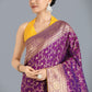 Monjolika Fashion Purple Color Banarasi Silk Wedding Collection Saree | Swadesiicart