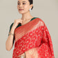 Monjolika Fashion Red Color Banarasi Silk Wedding Collection Saree | Swadesiicart