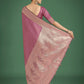 Monjolika Fashion Dusty Rose Pink Weaving Banarasi Satin Silk Trendy Saree For Festival | Swadesiicart