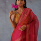 Tikhi Imli Zari Organza Heavy Work Saree | Swadesiicart