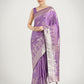 Monjolika Fashion Lavender Color Banarasi Satin Silk Zari Weaving Festival Saree | Swadesiicart