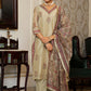 Vaasva Women Green Chanderi Block Printed Embroidered Kurta Set With Solid Pants & Dupatta | Swadesiicart