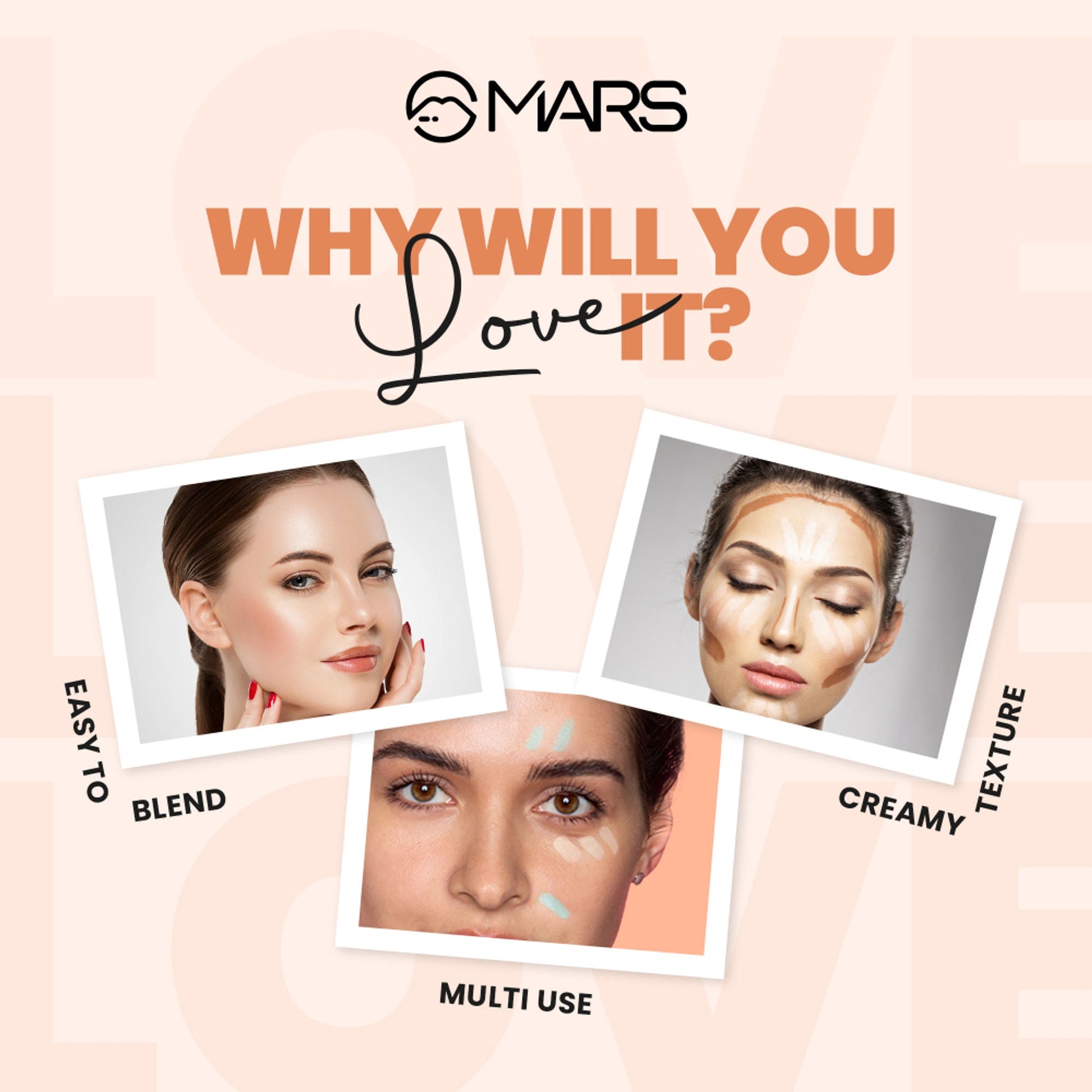 MARS Cosmetics Cover Rangers Concealer Palette - 2 - Swadesiicart