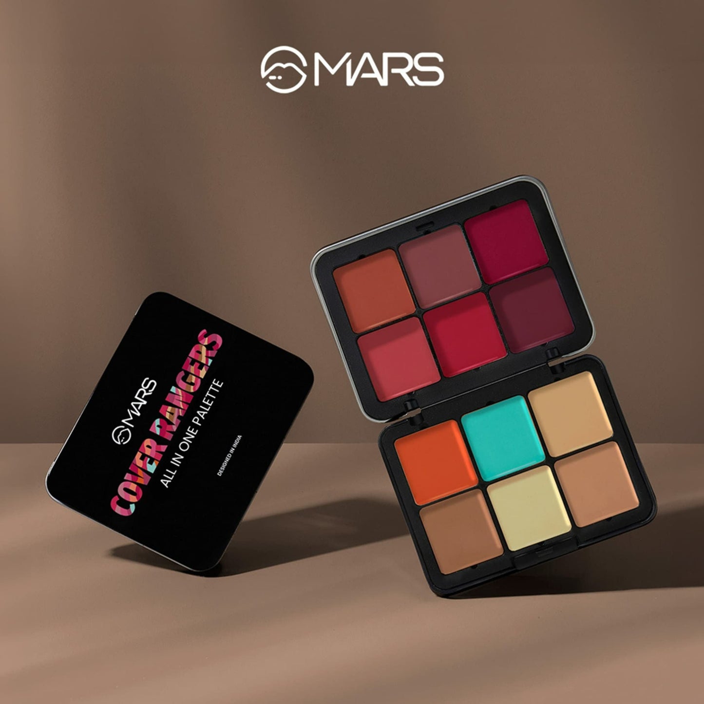 MARS Cosmetics Cover Rangers Concealer Palette - 3 - Swadesiicart