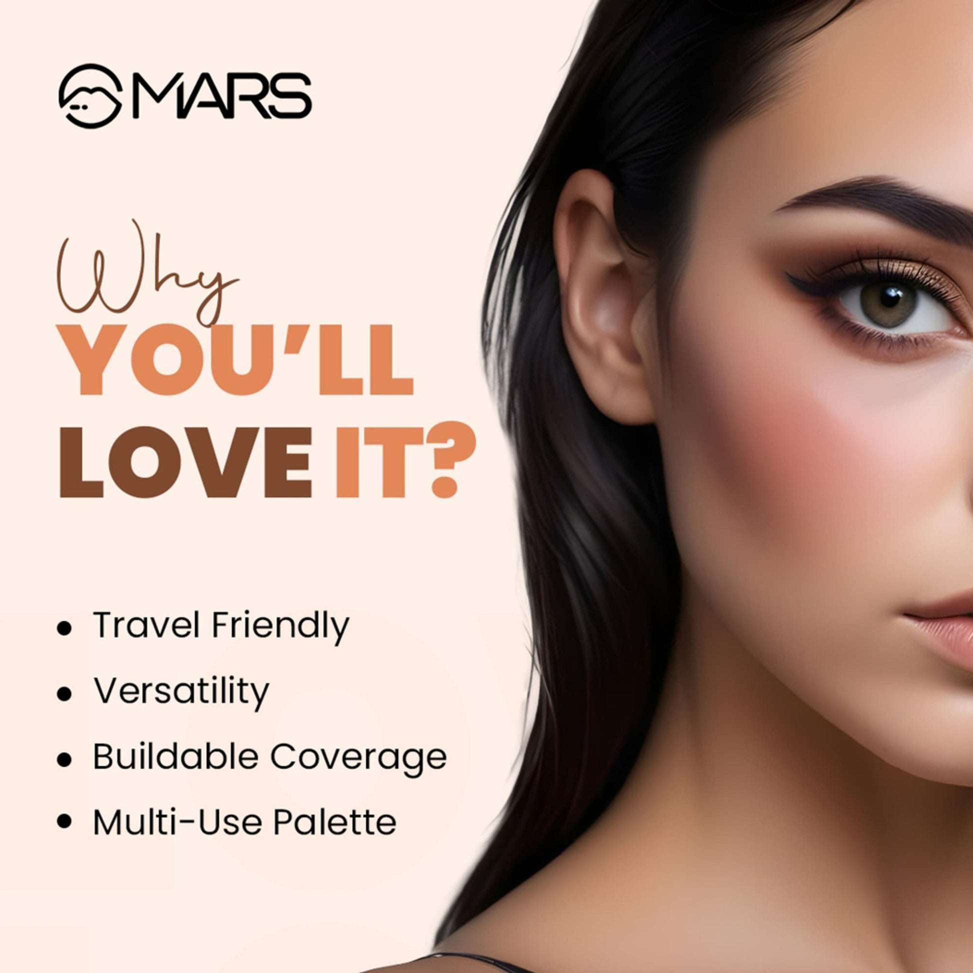 MARS Cosmetics Cover Rangers Concealer Palette - 4 - Swadesiicart