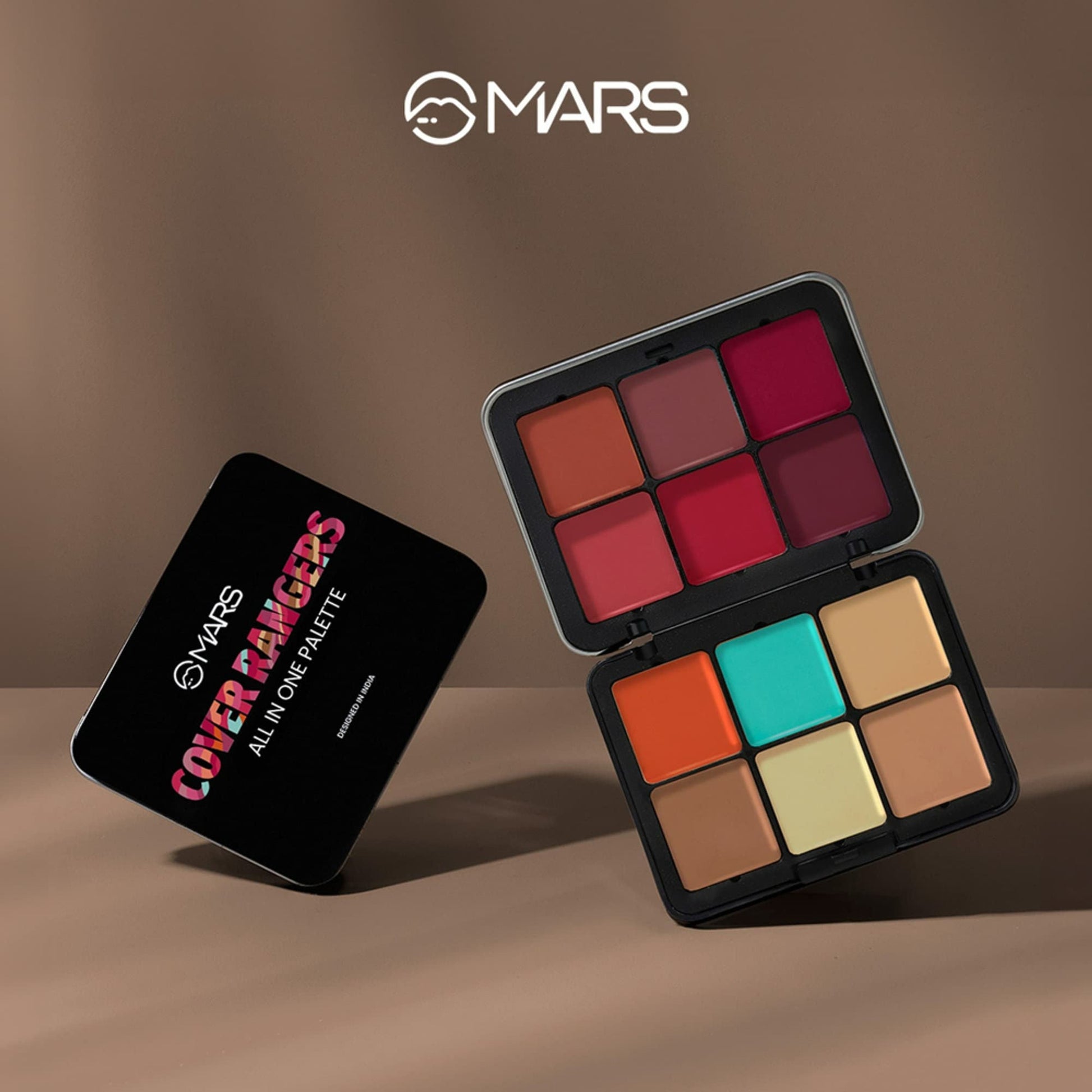 MARS Cosmetics Cover Rangers Concealer Palette - 4 - Swadesiicart
