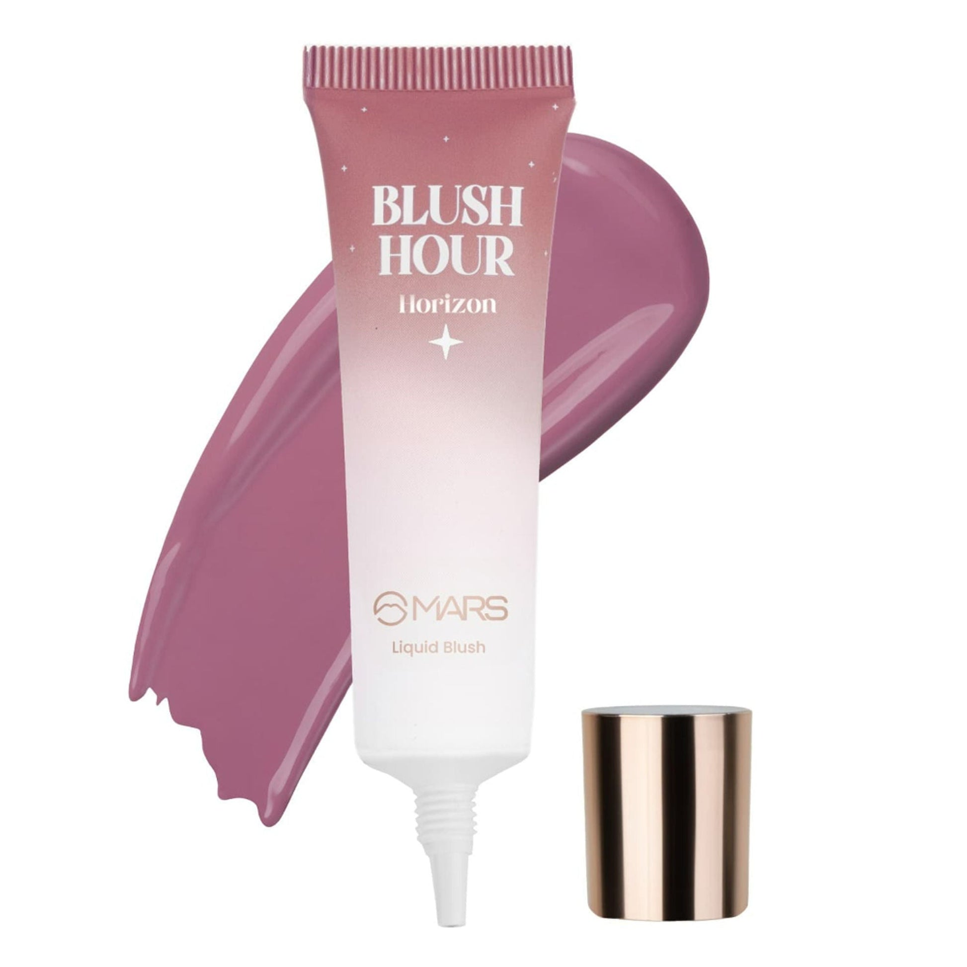 MARS Cosmetics Liquid Blush Hour Dewy-Matte Finish - 04 Horizon - Swadesiicart
