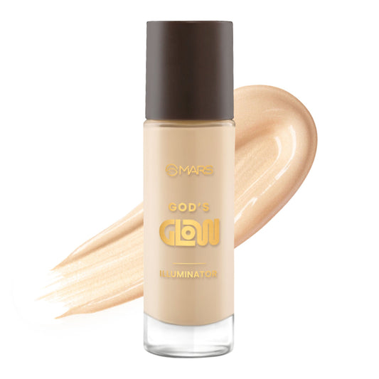 MARS Cosmetics God's Glow Illuminator - 02 - Natural - Swadesiicart