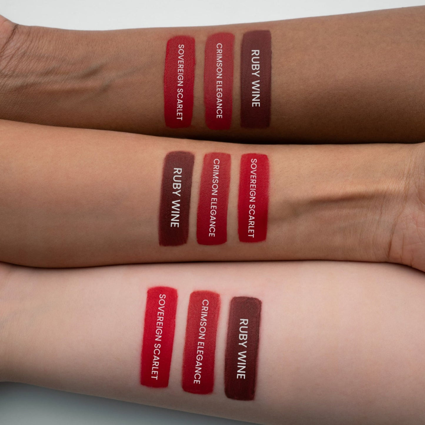 MARS Cosmetics Queen Of Mattes Reds & Maroons Liquid Lipsticks - Reds Maroons - Swadesiicart