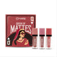 MARS Cosmetics Queen Of Mattes Reds & Maroons Liquid Lipsticks - Peaches Nude - Swadesiicart