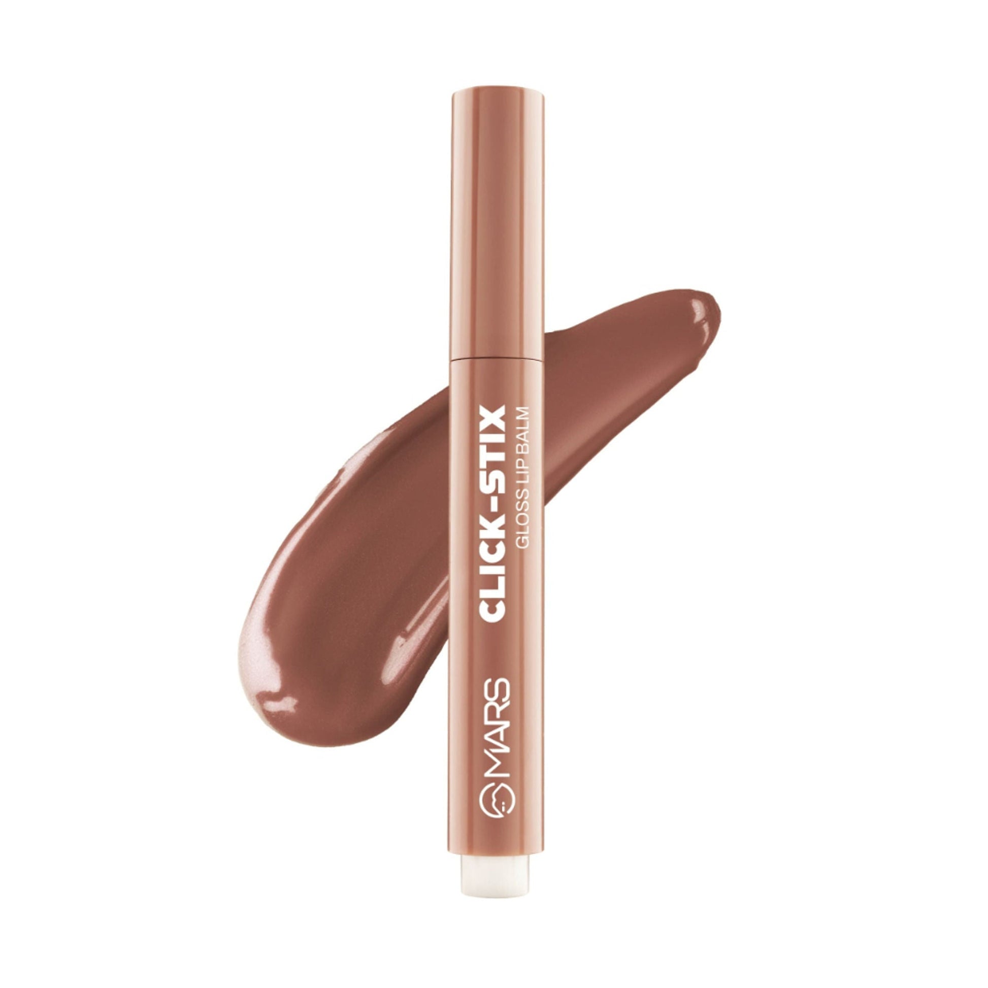 MARS Cosmetics Click Stix Gloss Lip Balm - 01-best Nude - Swadesiicart
