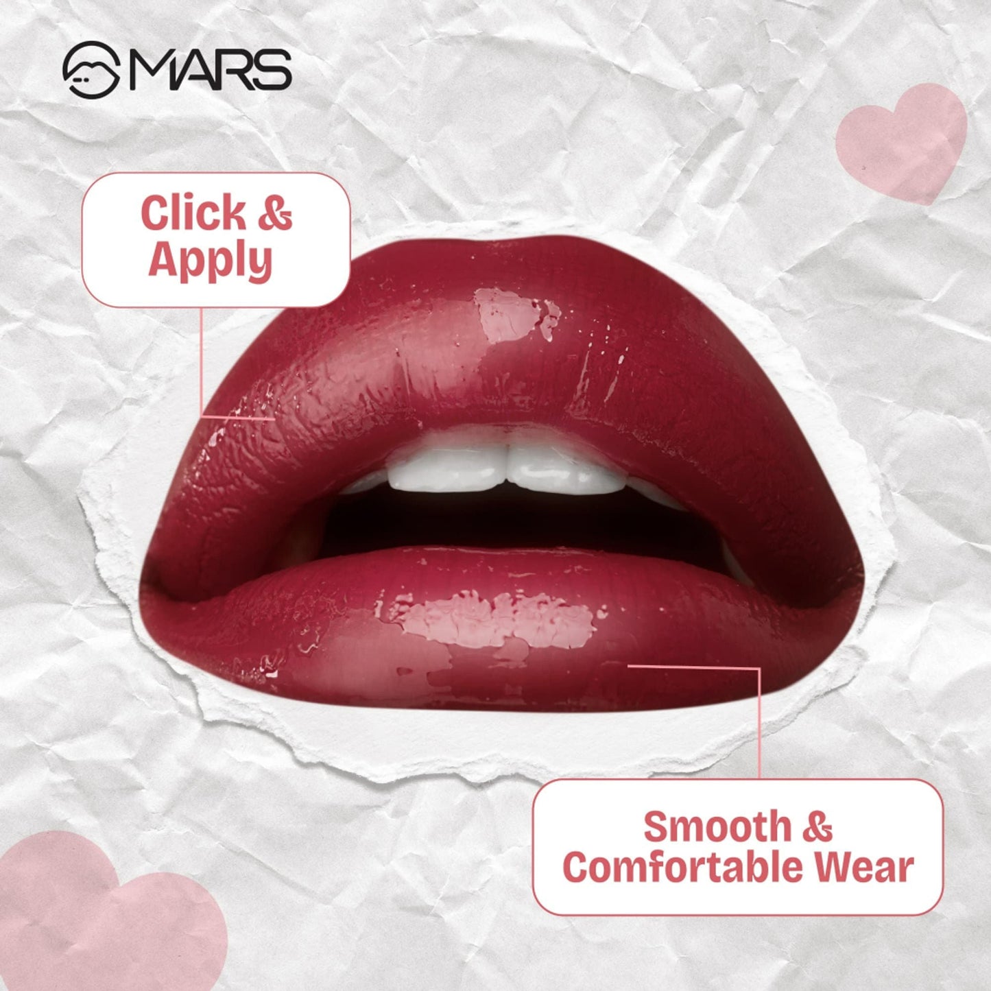 MARS Cosmetics Click Stix Gloss Lip Balm - 01-best Nude - Swadesiicart