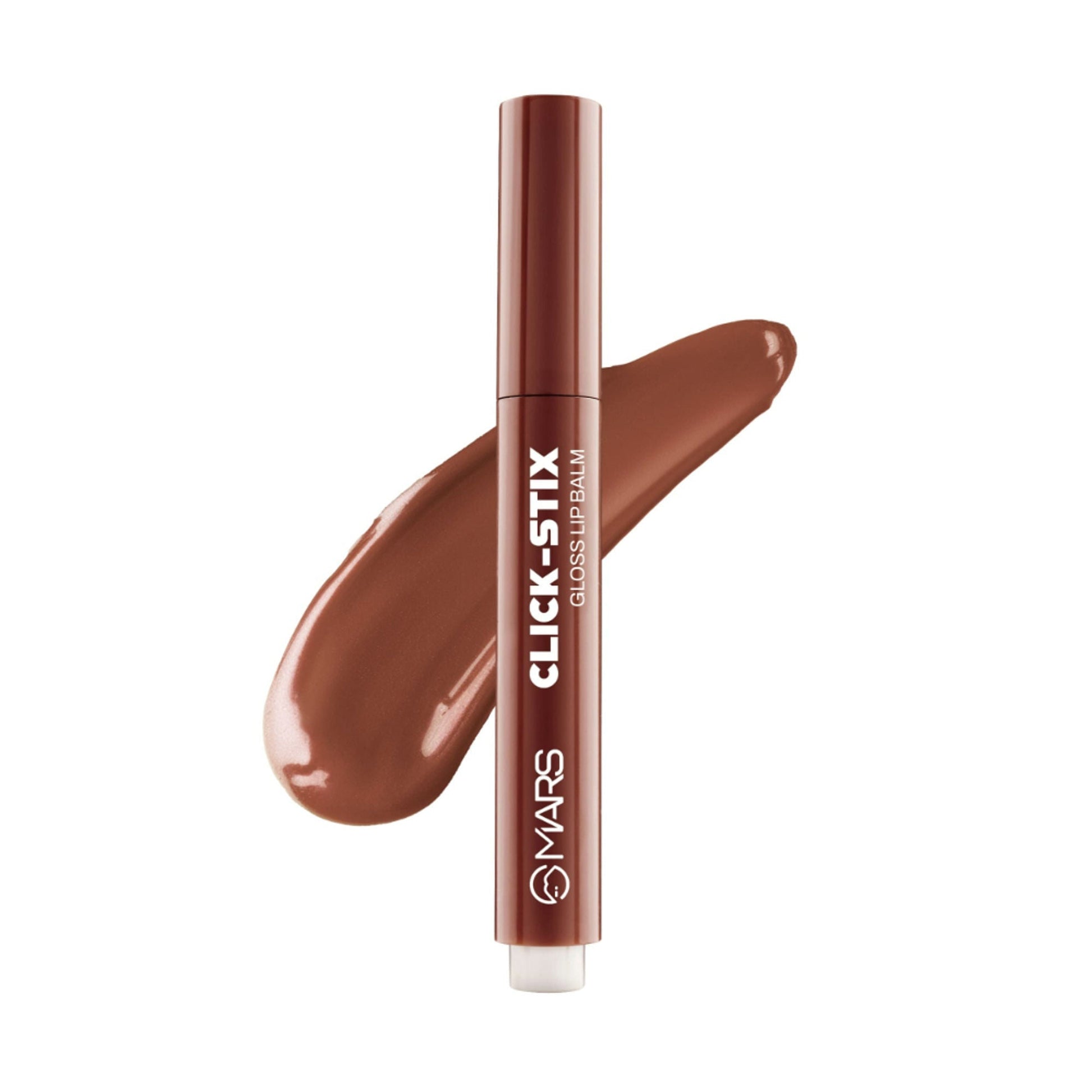 MARS Cosmetics Click Stix Gloss Lip Balm - 05-cinnamon Swirl - Swadesiicart