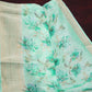 Shades of Mint Green Colour Printed Semi Chanderi Saree By Gayathri Reddy Designer Studio | Swadesiicart