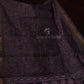 Dark Wine Geometrical Design Semi Chanderi Saree By Gayathri Reddy Designer Studio | Swadesiicart