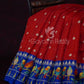 Red Colour Saree With Paithani Print Semi Soft Silk Kota Saree By Gayathri Reddy Designer Studio | Swadesiicart