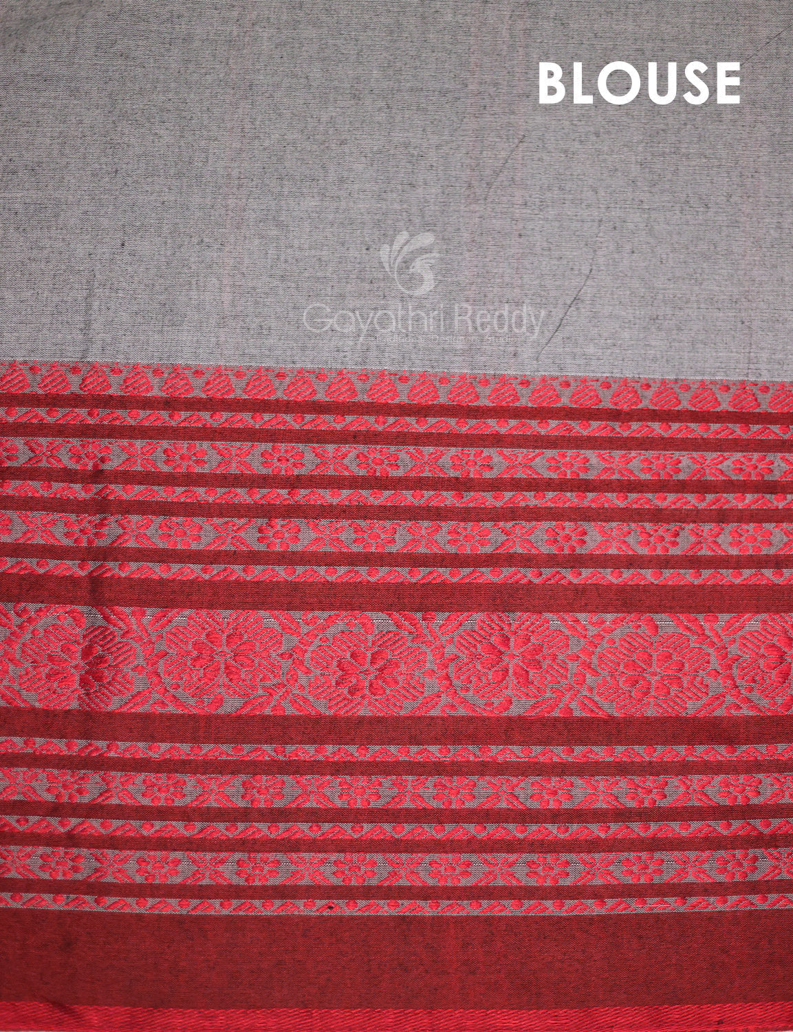 Green Colored Contrast Thread Pure Khadi Cotton Saree By Gayathri Reddy Designer Studio | Swadesiicart