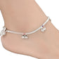 AanyaCentric Silver Plated Traditional Anklets Payal - Classic and Stylish for Women and Girls - Swadesiicart