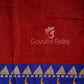 Red Colour Saree With Paithani Print Semi Soft Silk Kota Saree By Gayathri Reddy Designer Studio | Swadesiicart