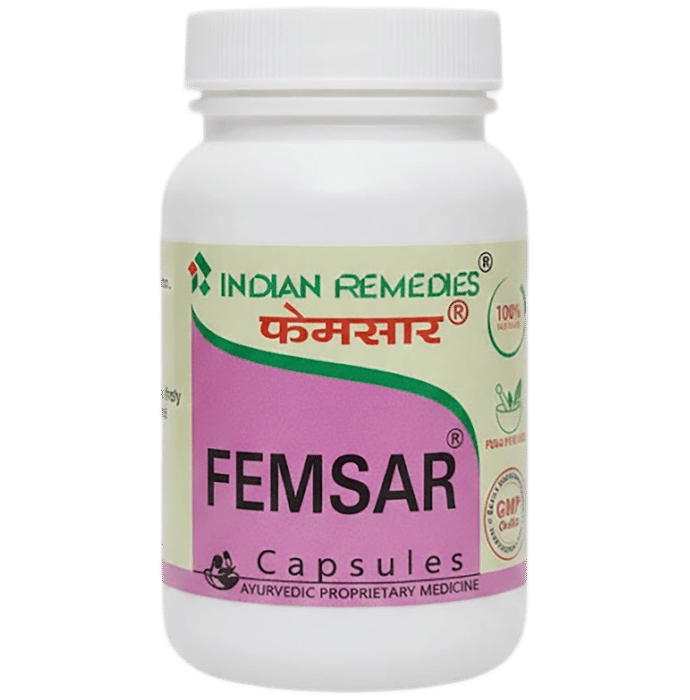 Indian Remedies Femsar Capsules | Swadesiicart