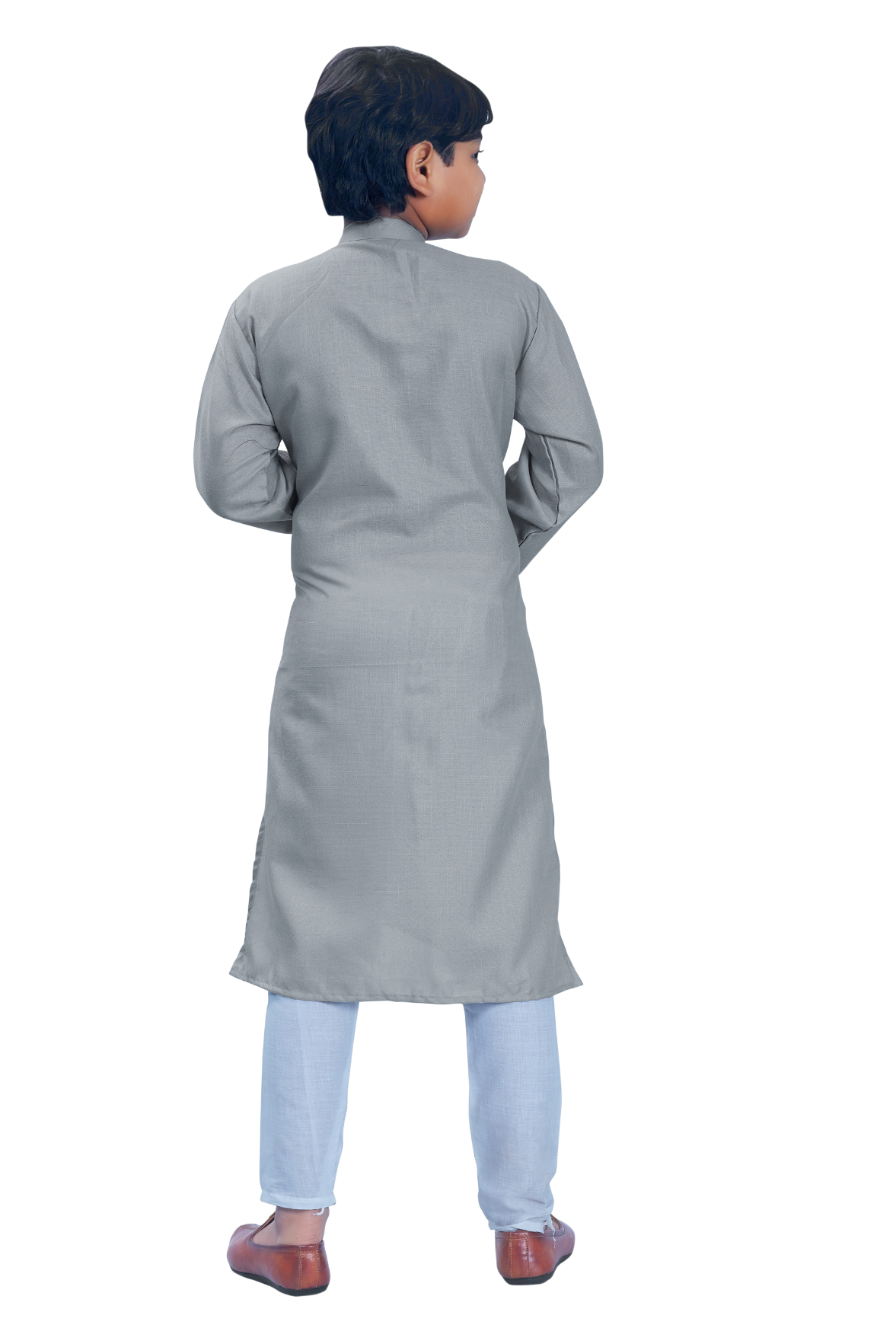 DEIANA'S Casual Designer Kurta Pyjama Set For Boys And kids (Dark Grey) | Swadesiicart