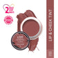 Love Earth Lip Tint & Cheek Tint Multipot-Kiss & Tell - Swadesiicart