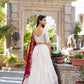 Lorenvalley OffWhite Vichitra Silk Sequins and Thread Embroidery Work Lehenga Choli | Swadesiicart