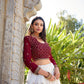 Lorenvalley White Georgette Sequins and Thread Embroidery Work With Lace Touch Up Lehenga Choli with Dupatta | Swadesiicart