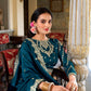 Lorenvalley Rama Vichitra Silk Sequins and Thread Embroidery Work Lehenga Choli | Swadesiicart
