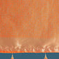 Monjolika Fashion Orange Colour Banarasi Silk Zari Weaving Classic Saree | Swadesiicart