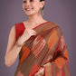 Monjolika Fashion Red Colour Banarasi Silk Zari Weaving Classic Saree | Swadesiicart