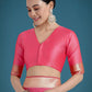 Monjolika Fashion Light Pink Colour Banarasi Silk Zari Weaving Classic Saree | Swadesiicart