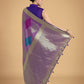 Monjolika Fashion Lavender Colour Banarasi Silk Zari Weaving Classic Saree | Swadesiicart